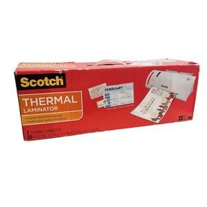 BRAND NEW Thermal Laminator Scotch TL902 Roller System Sealed Box + Instructions